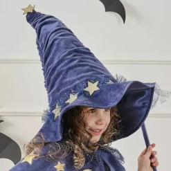 Tovenaarshoed Velvet Blauw Ginger Ray