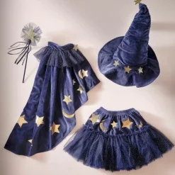 Tovenaarshoed Velvet Blauw Ginger Ray