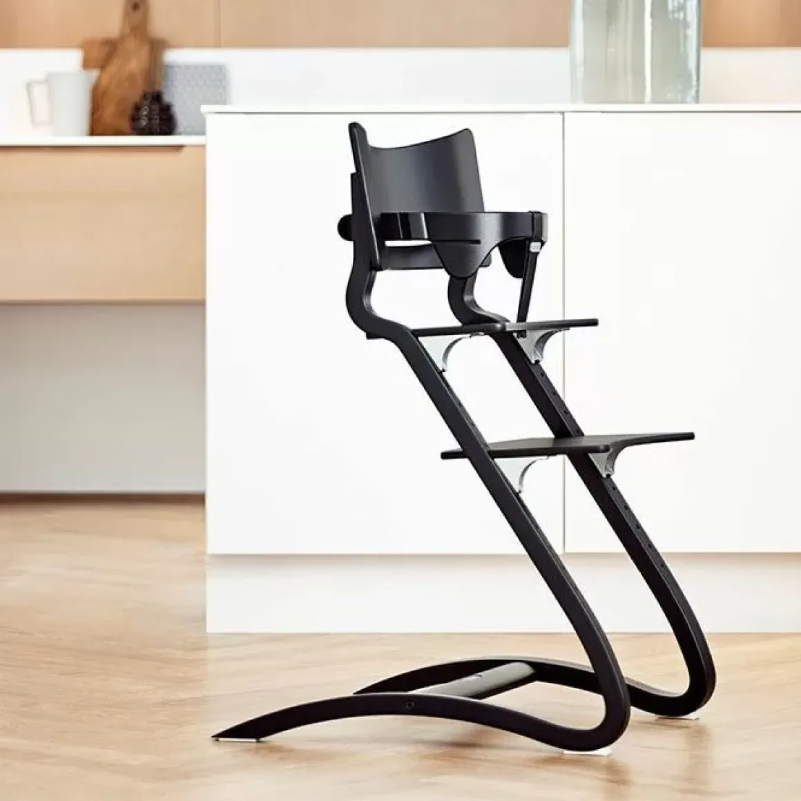 Veiligheidsbeugel Eetstoel Classic Zwart Leander