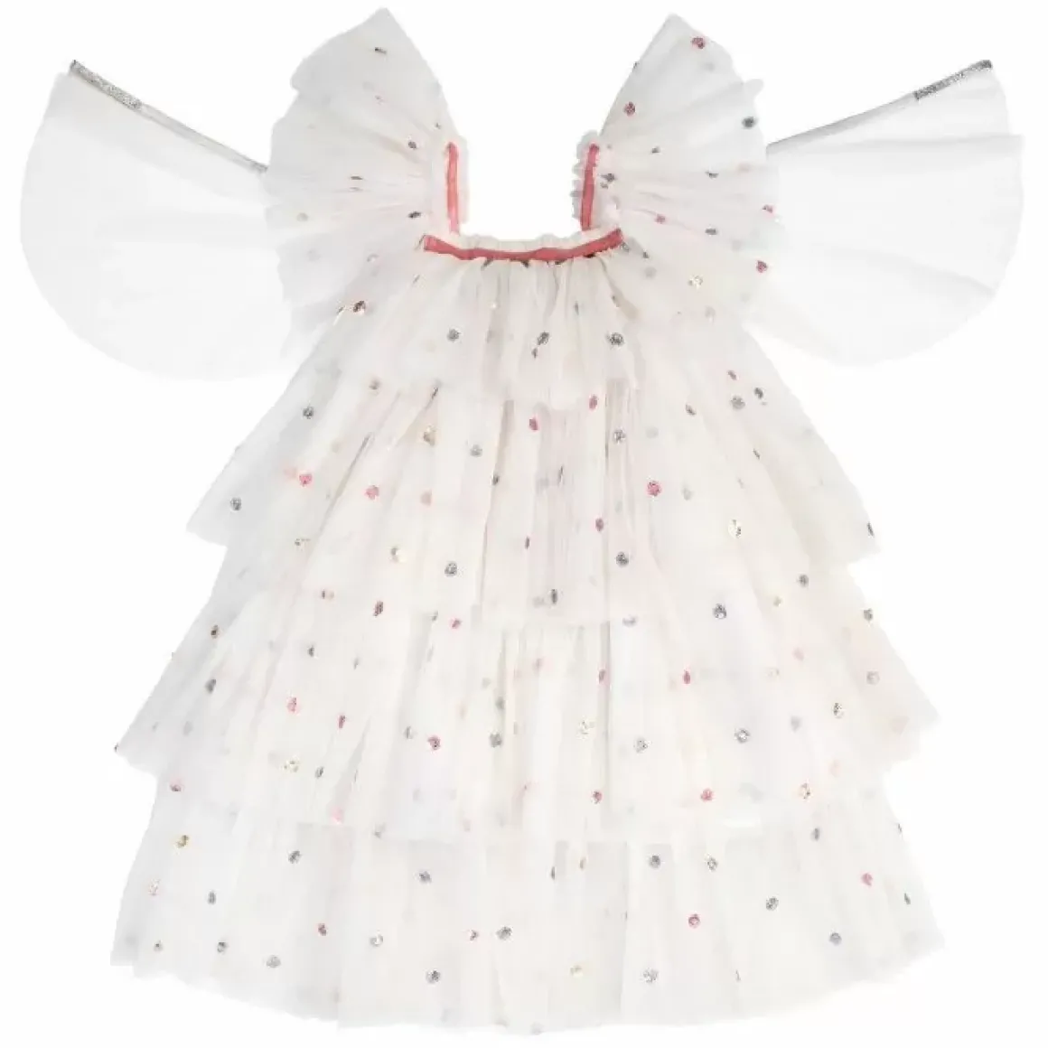 Verkleedset Engel Pailletten (3-4 Jaar) Meri Meri