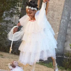 Verkleedset Engel Pailletten (3-4 Jaar) Meri Meri