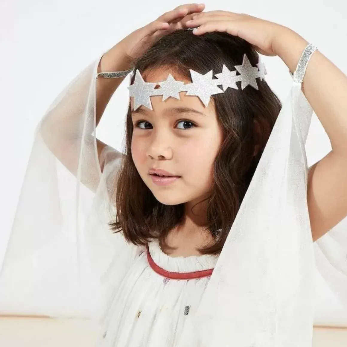 Verkleedset Engel Pailletten (3-4 Jaar) Meri Meri