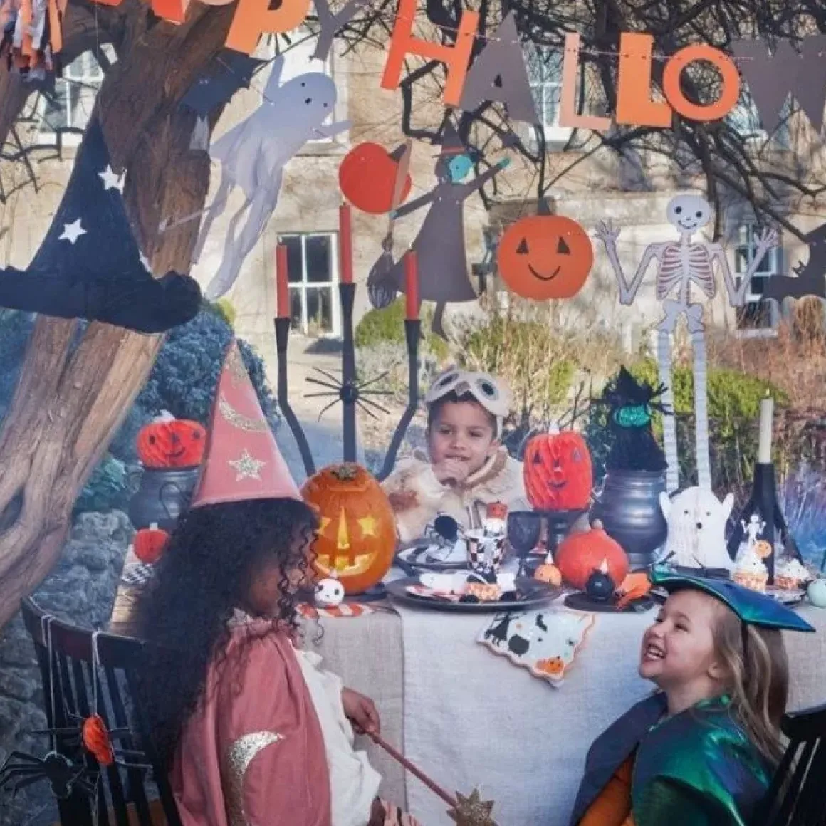 Verkleedset Tovenaar Velvet Roze (3-6 Jaar) Meri Meri