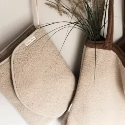 Verschoonmatje Chunky Teddy Ecru Studio Noos