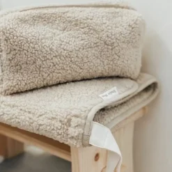 Verschoonmatje Chunky Teddy Ecru Studio Noos