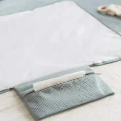 Verschoonmatje Mozart Stone Blue Nobodinoz