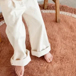 Vloerkleed Anna Old Pink Rond (110Cm) Tapis Petit