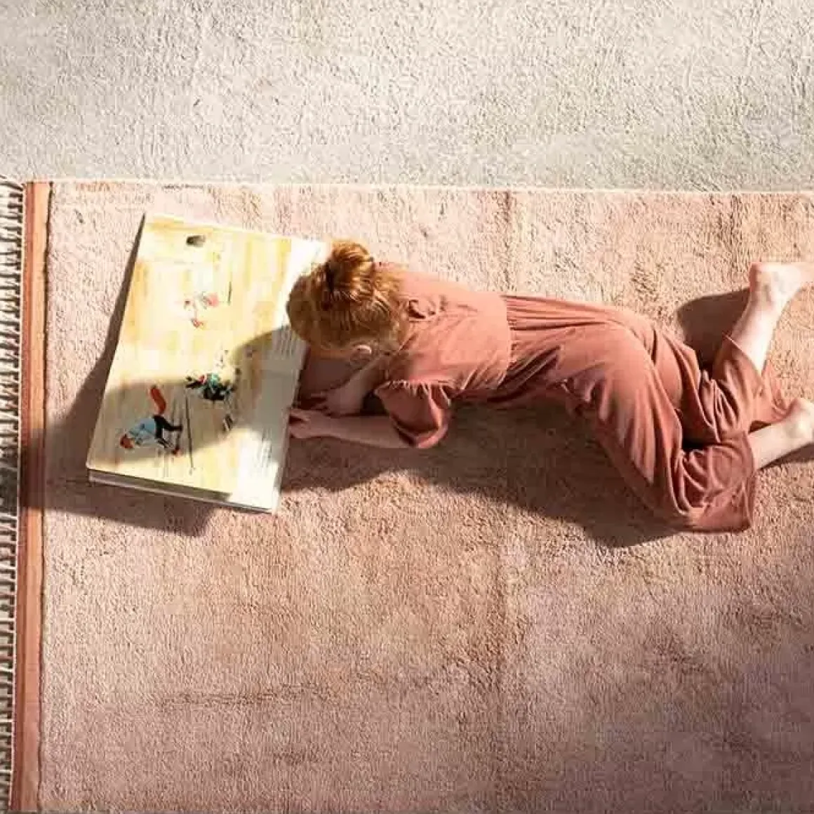 Vloerkleed Julie Pink (120X170Cm) Tapis Petit