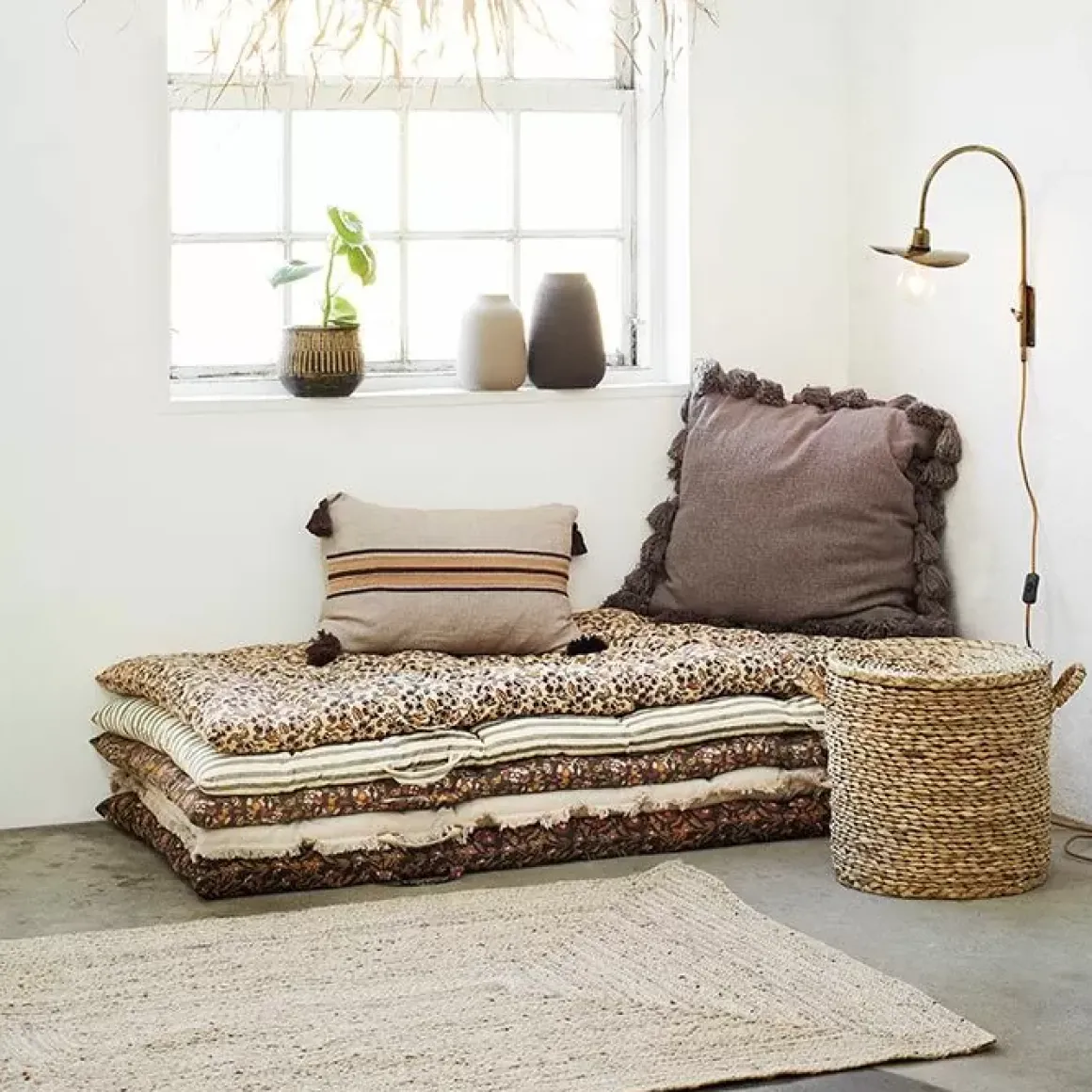 Vloerkleed Jute Braided (120X180Cm) Madam Stoltz