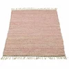 Vloerkleed Jute Roze (90X180Cm) Kidsdepot