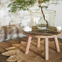 Vloerkleed Jute Sun (120Cm) Madam Stoltz