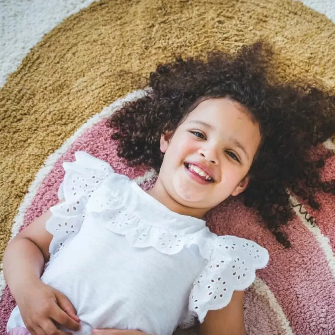 Vloerkleed Rainbow (130X90Cm) Tapis Petit