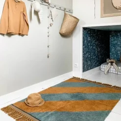 Vloerkleed Tim Petrol (130X90Cm) Tapis Petit