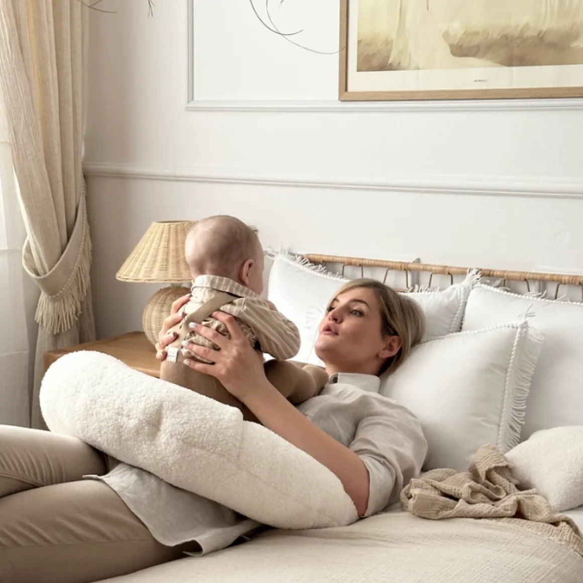 Voedingskussen Croissant Vanilla | Cotton & Sweets Bij Kidsdeco.Nl