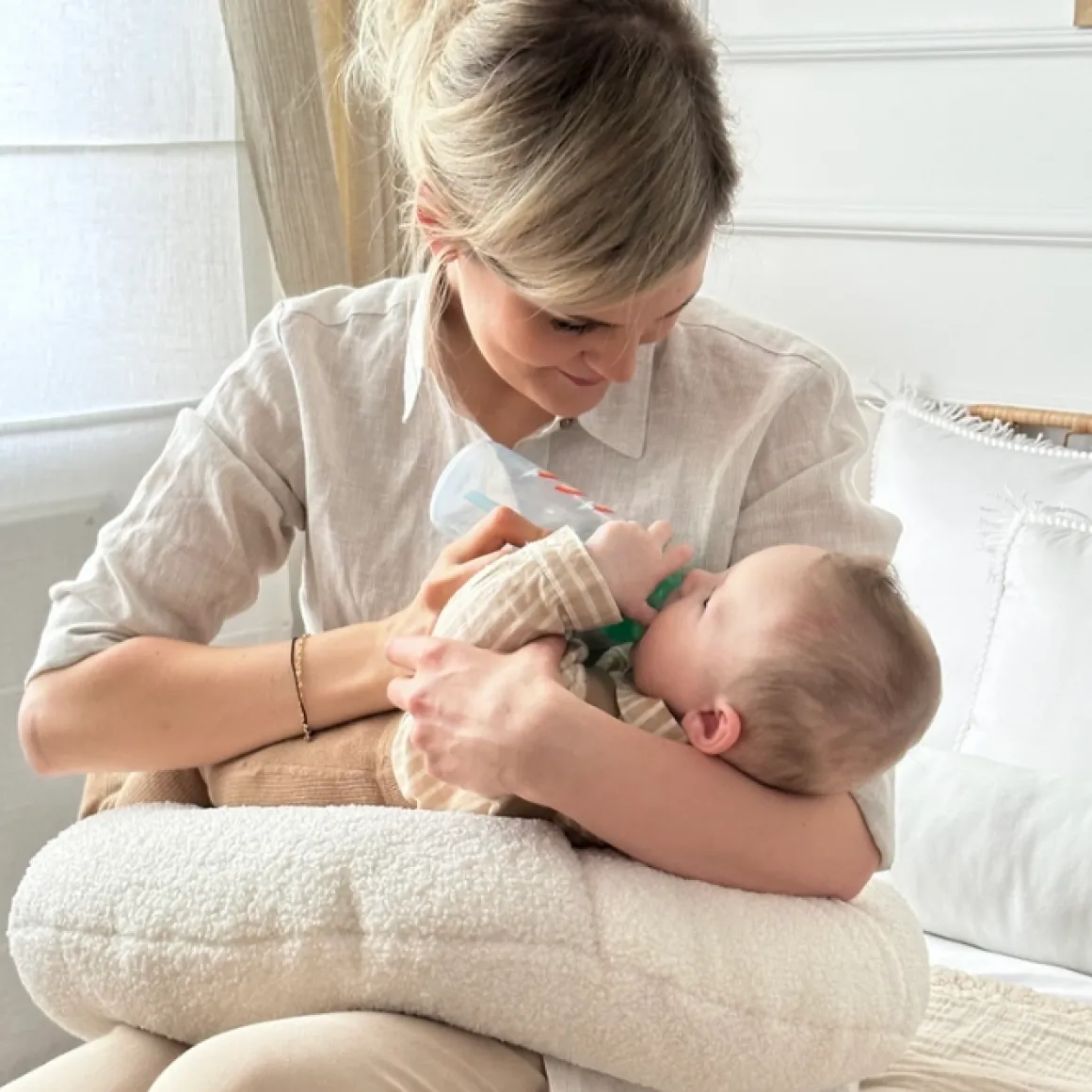 Voedingskussen Croissant Vanilla | Cotton & Sweets Bij Kidsdeco.Nl