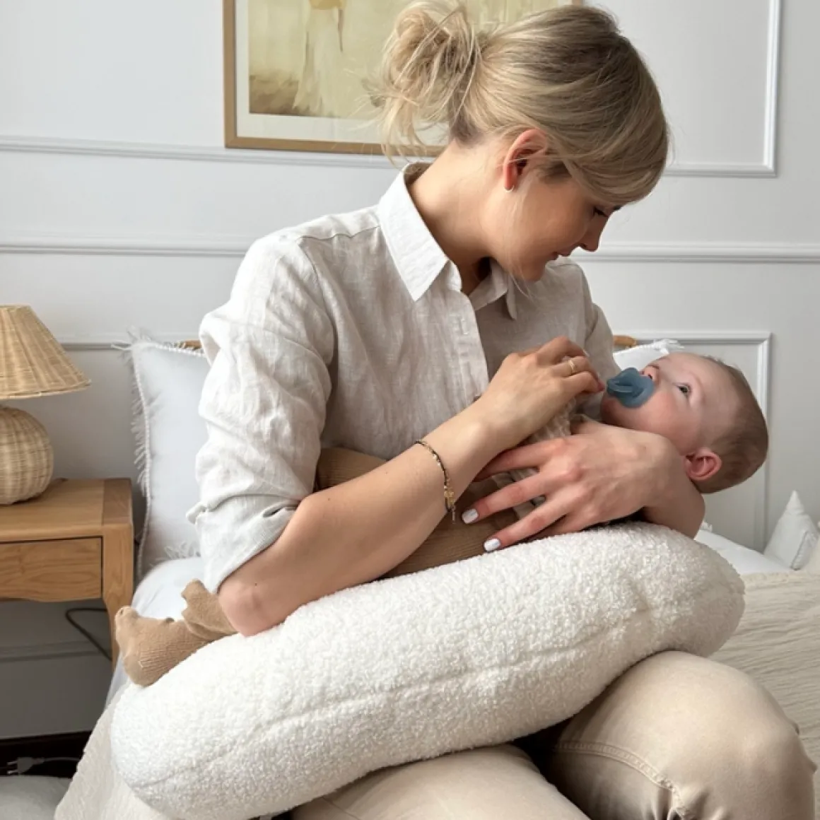 Voedingskussen Croissant Vanilla | Cotton & Sweets Bij Kidsdeco.Nl