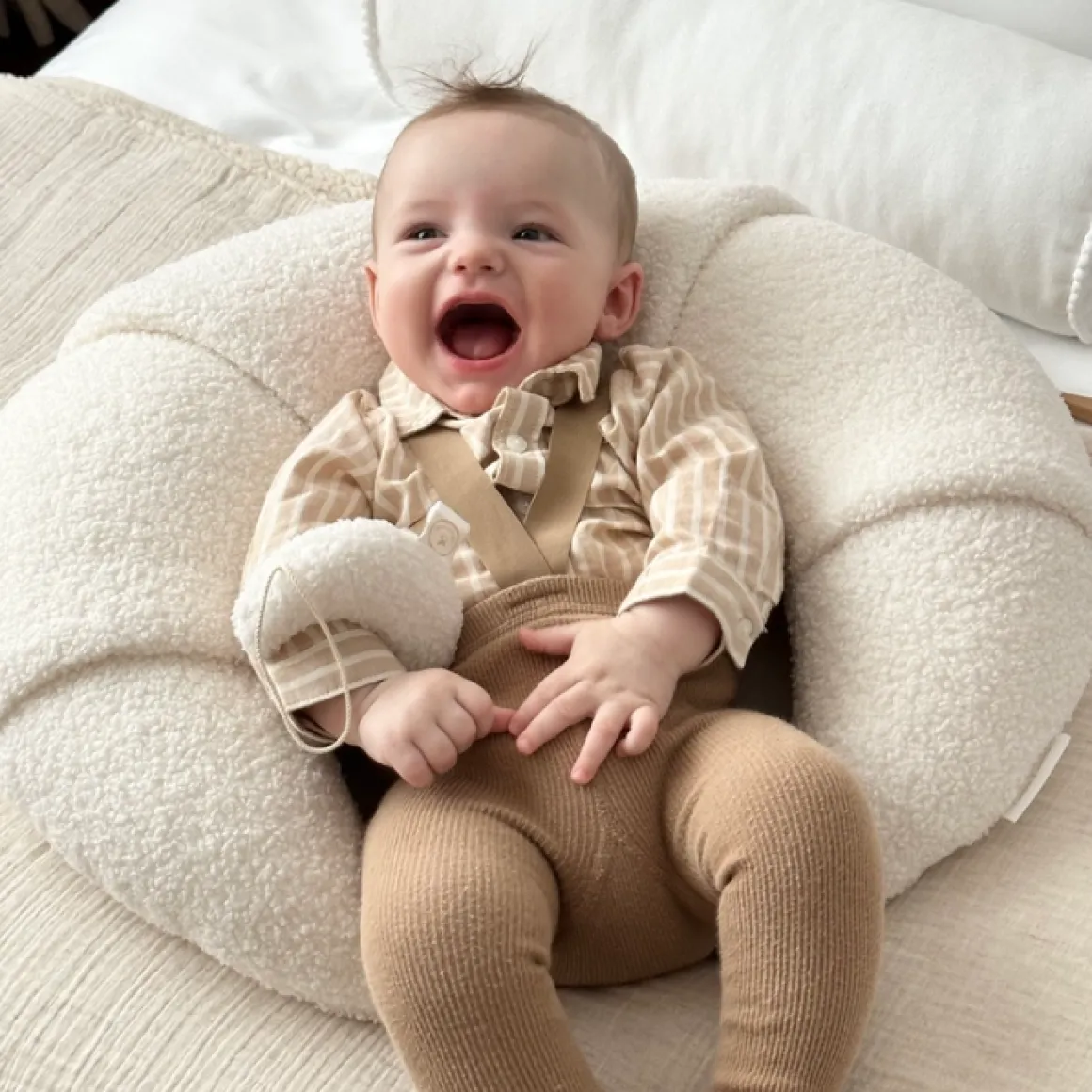 Voedingskussen Croissant Vanilla | Cotton & Sweets Bij Kidsdeco.Nl