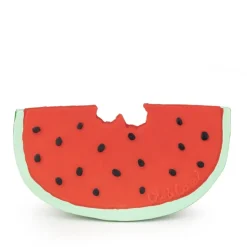 Wally The Watermelon - Natuurlijke Rubberen Bijtspeeltje Voor Babys | Kidsdeco.Nl