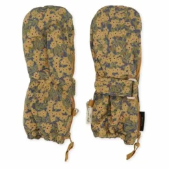 Wanten Nohr Winter Leaves Mustard Konges Slojd