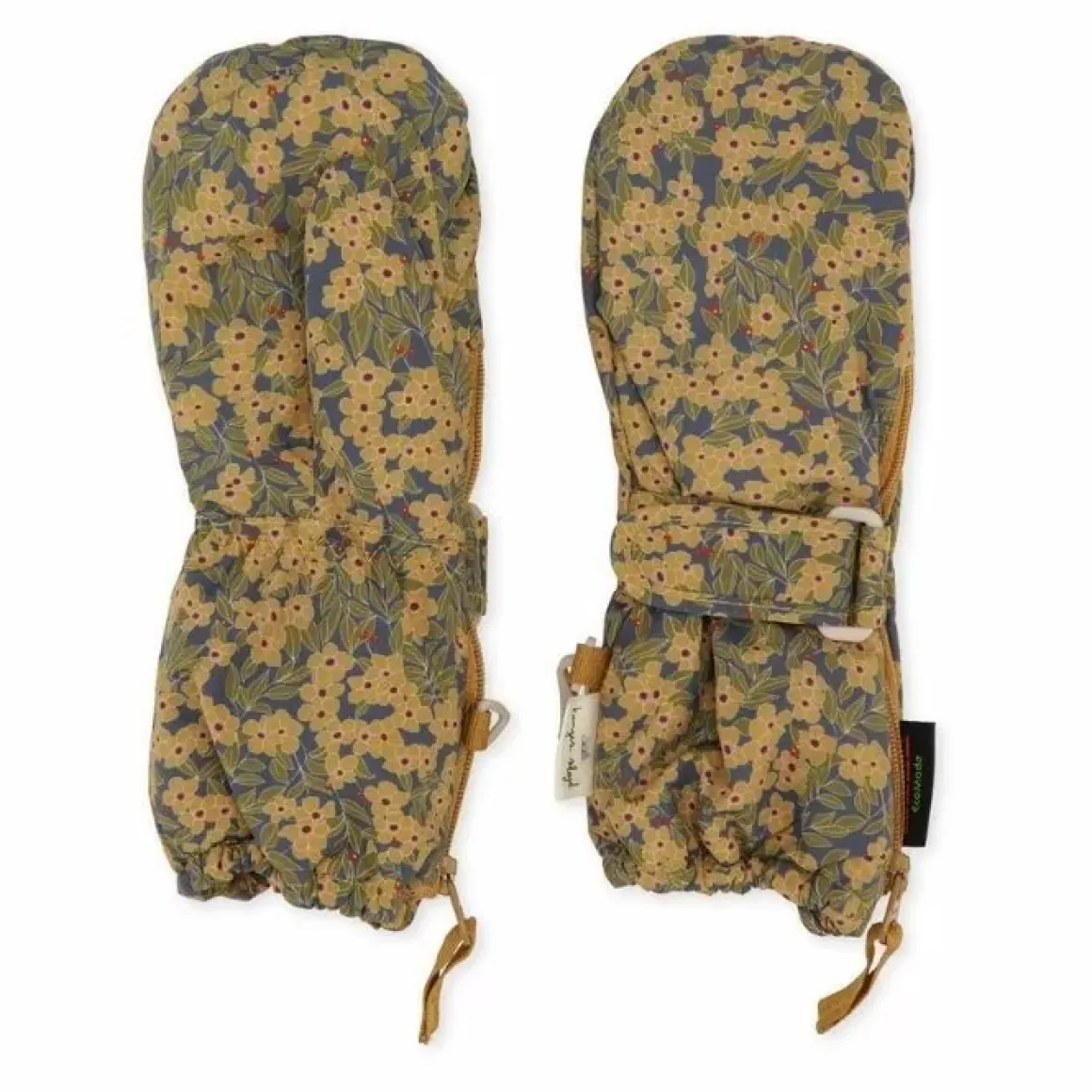 Wanten Nohr Winter Leaves Mustard Konges Slojd