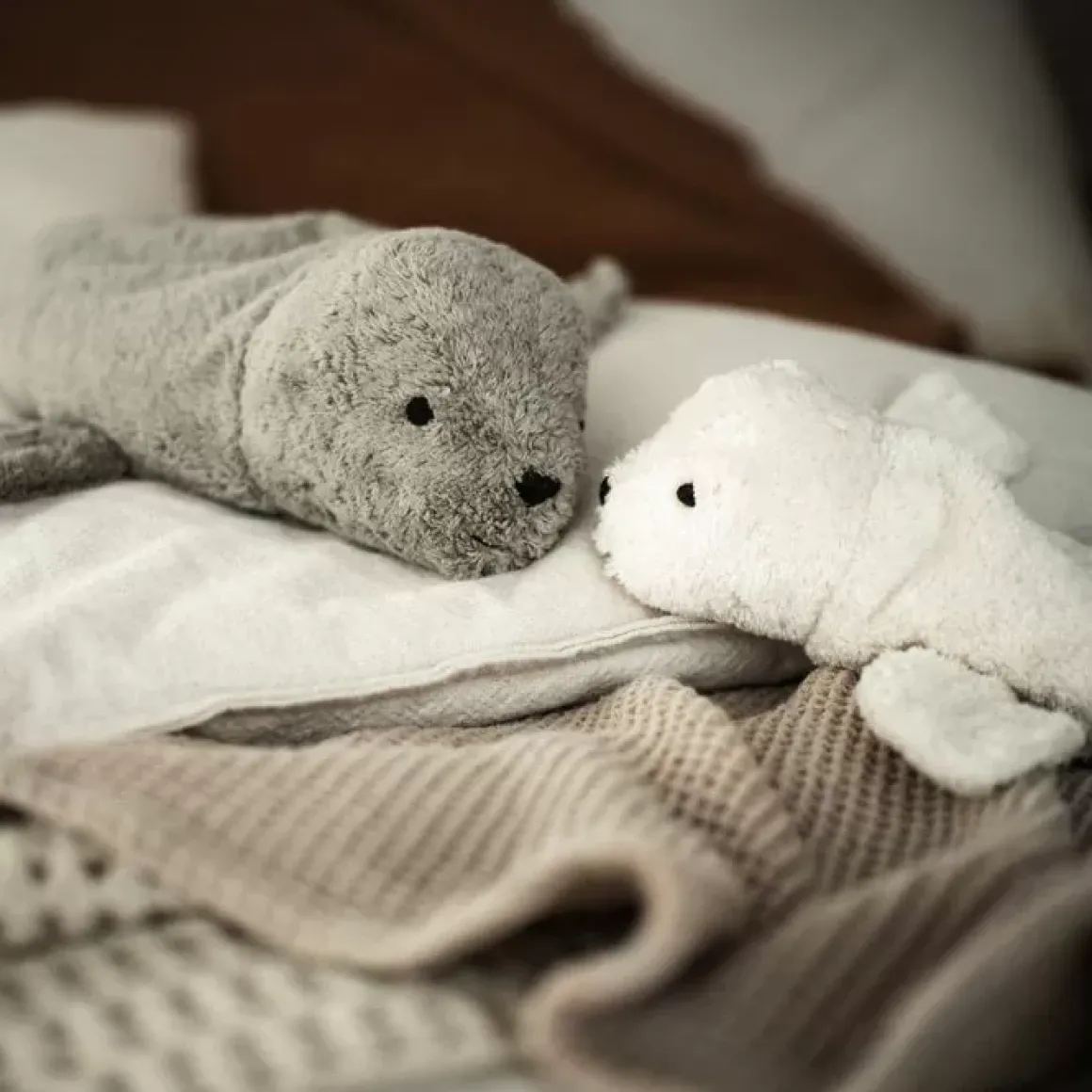 Warmteknuffel Zeehond Klein Grijs Senger Naturwelt