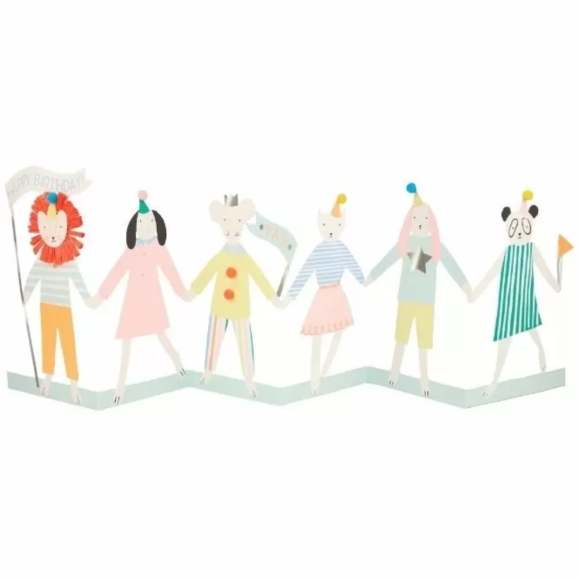 Wenskaart Party Animal Meri Meri