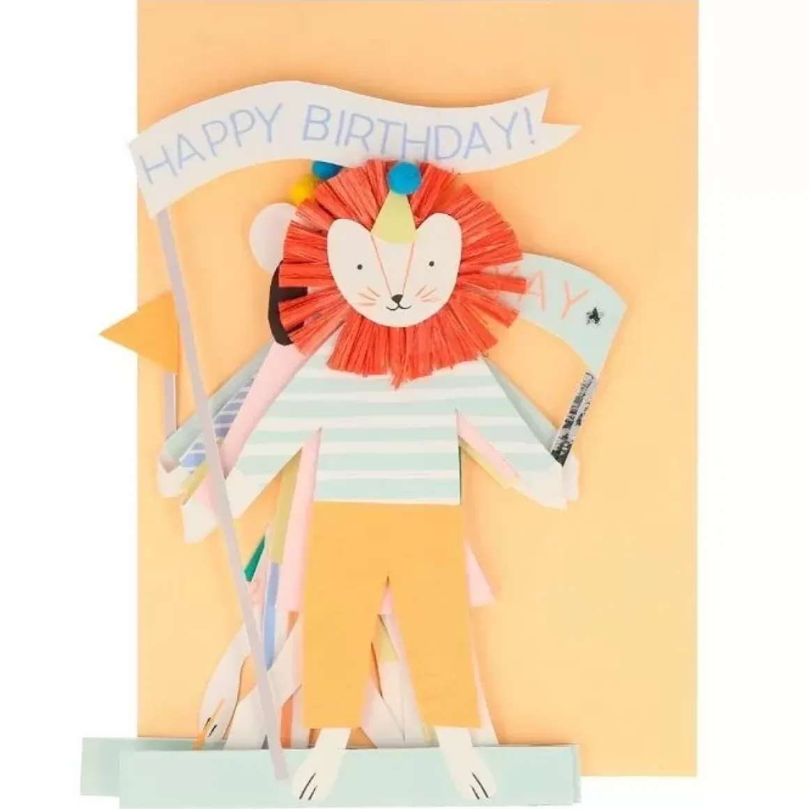 Wenskaart Party Animal Meri Meri