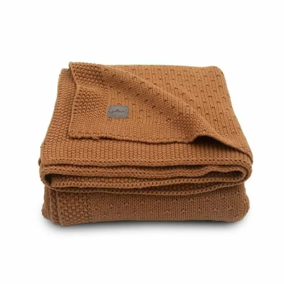 Wiegdeken Bliss Knit Caramel Jollein