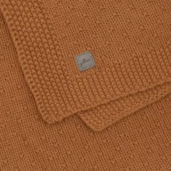 Wiegdeken Bliss Knit Caramel Jollein