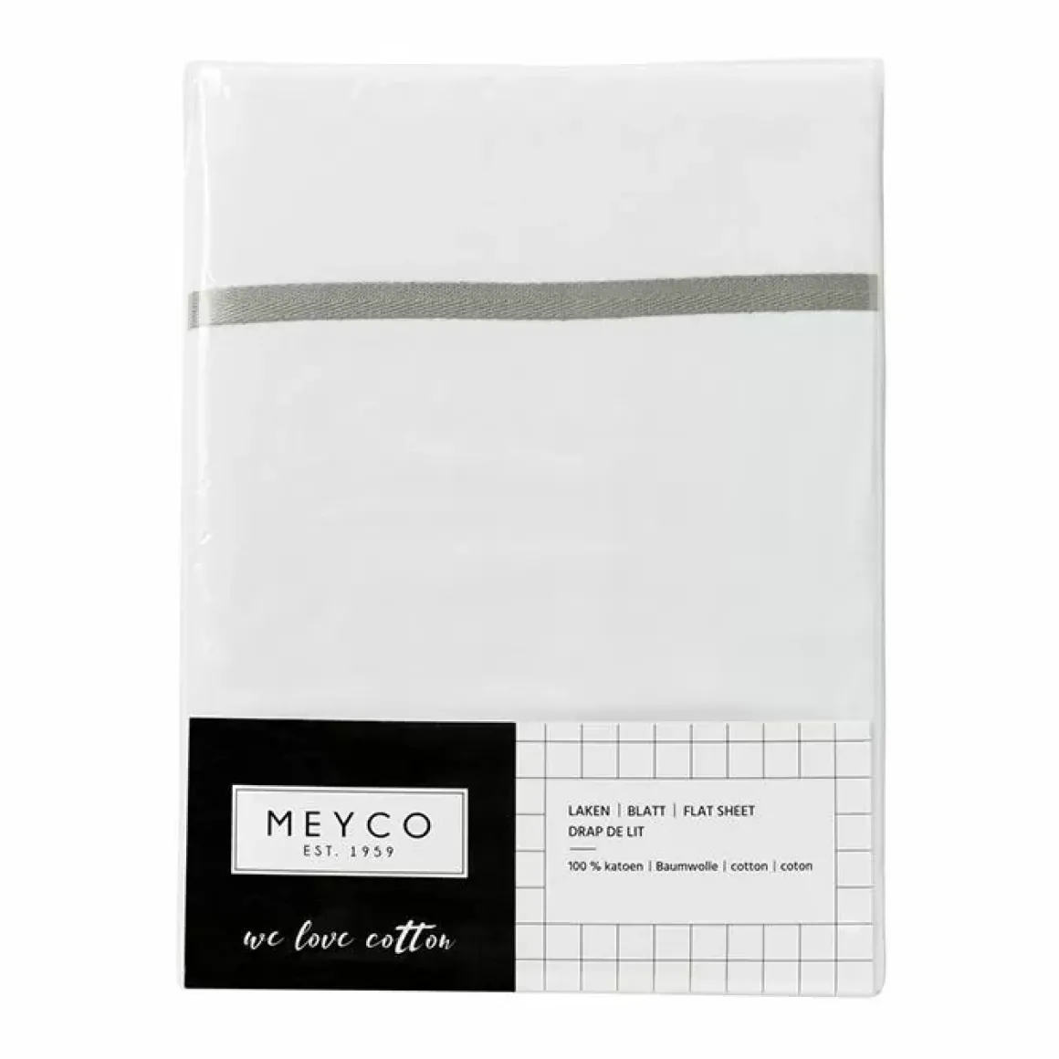 Wieglaken Bies Grijs Meyco