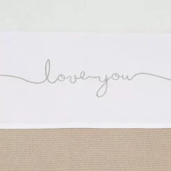 Wieglaken Love You Nougat Jollein