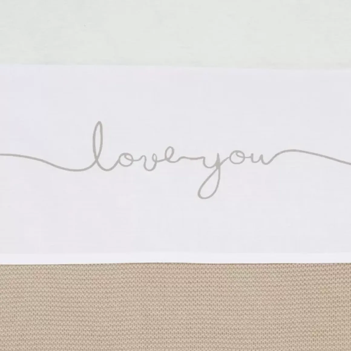 Wieglaken Love You Nougat Jollein