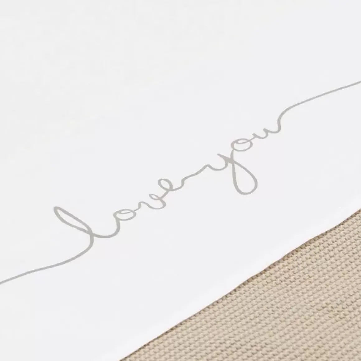 Wieglaken Love You Nougat Jollein