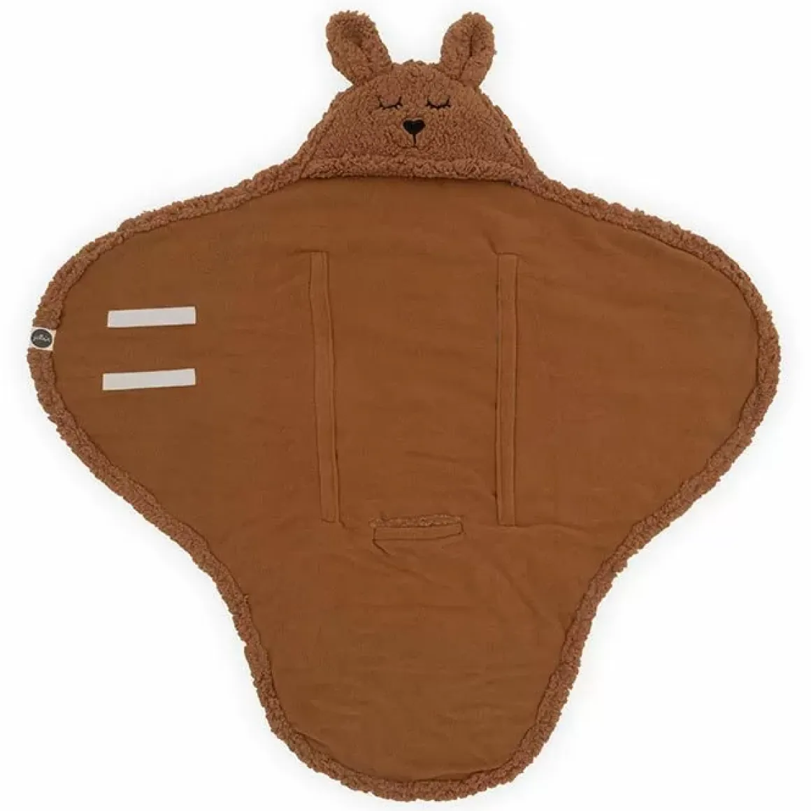 Wikkeldeken Bunny Caramel Jollein