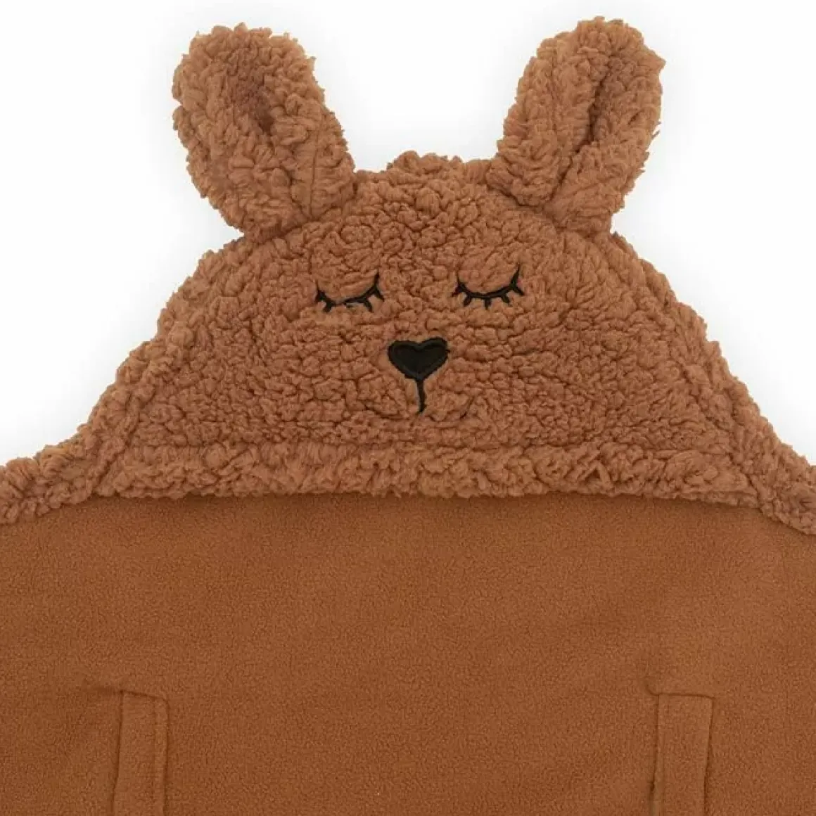 Wikkeldeken Bunny Caramel Jollein