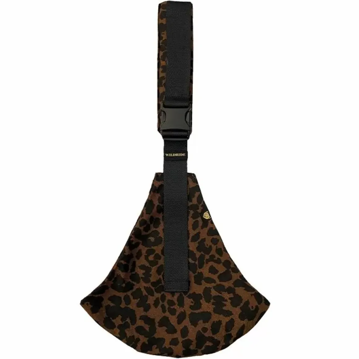 Wildride Peuter Draagzak Print Brown Leopard