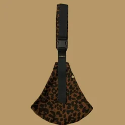 Wildride Peuter Draagzak Print Brown Leopard