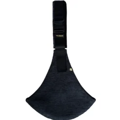 Wildride Peuter Draagzak Zwart Rib