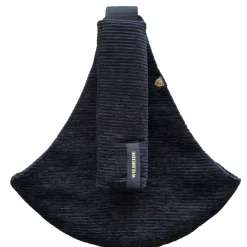 Wildride Peuter Draagzak Zwart Rib