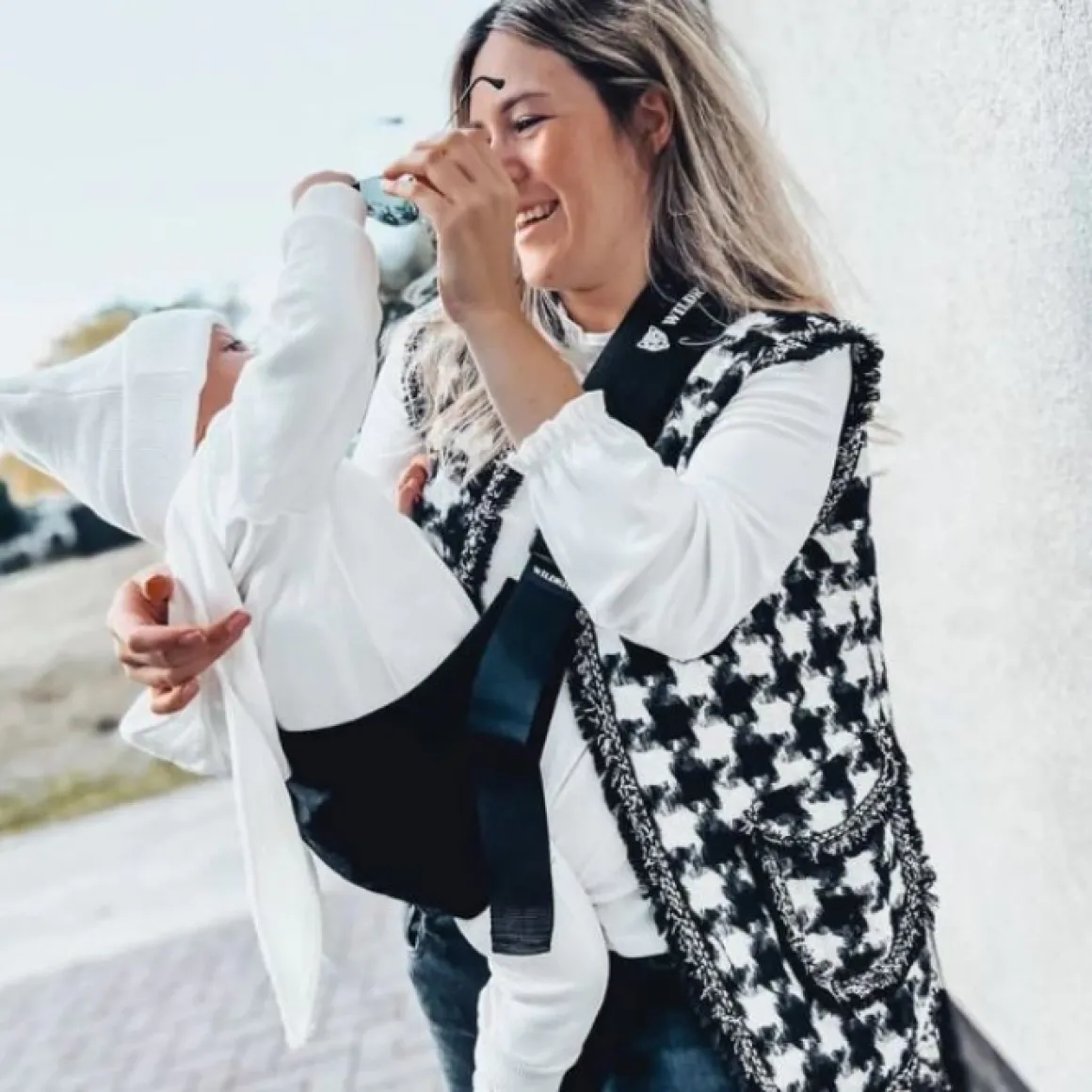 Wildride Peuter Draagzak Basic Black