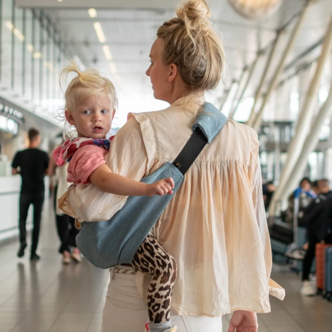 Wildride Peuter Draagzak Basic Denim