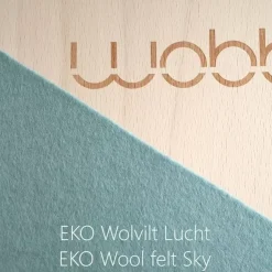 Wobbel Pro Blank Gelakt Met Vilt Lucht
