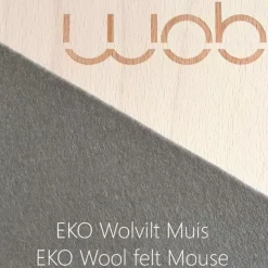 Wobbel Starter Blank Gelakt Met Vilt Muis