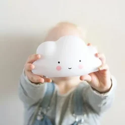 Wolklampje Wit Miniwolklampje Wit Mini A Little Lovely Company