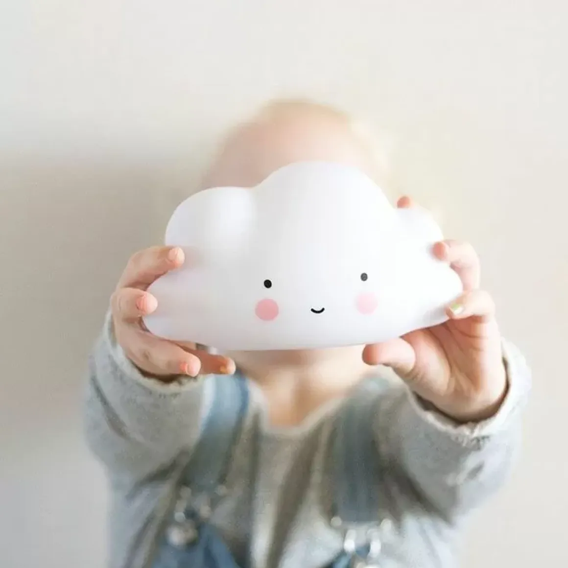 Wolklampje Wit Miniwolklampje Wit Mini A Little Lovely Company